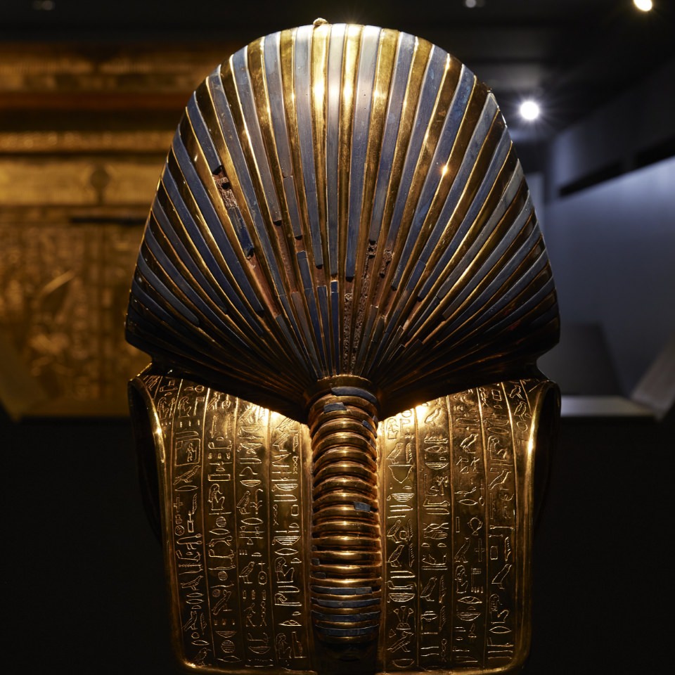 ツタンカーメンのマスク